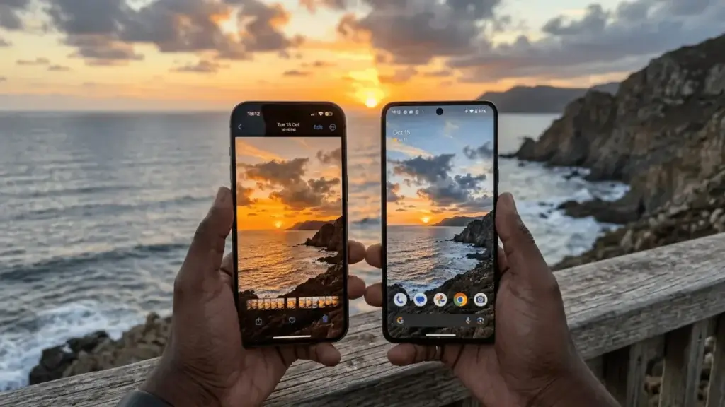 iPhone vs Android camera photo and video quality comparison