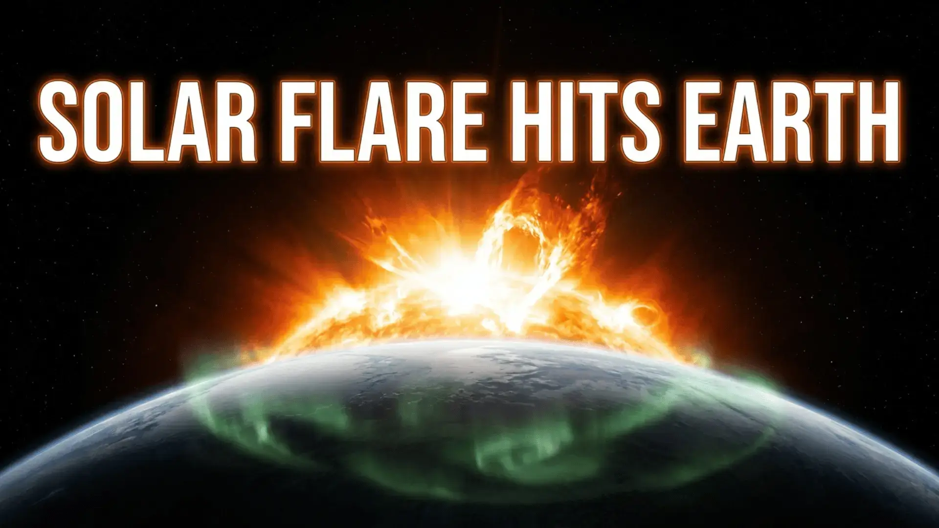July 2026 solar flare erupting from the sun toward Earth