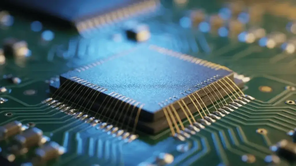 NAND flash memory chip at the center of the SK Hynix NAND factory plan