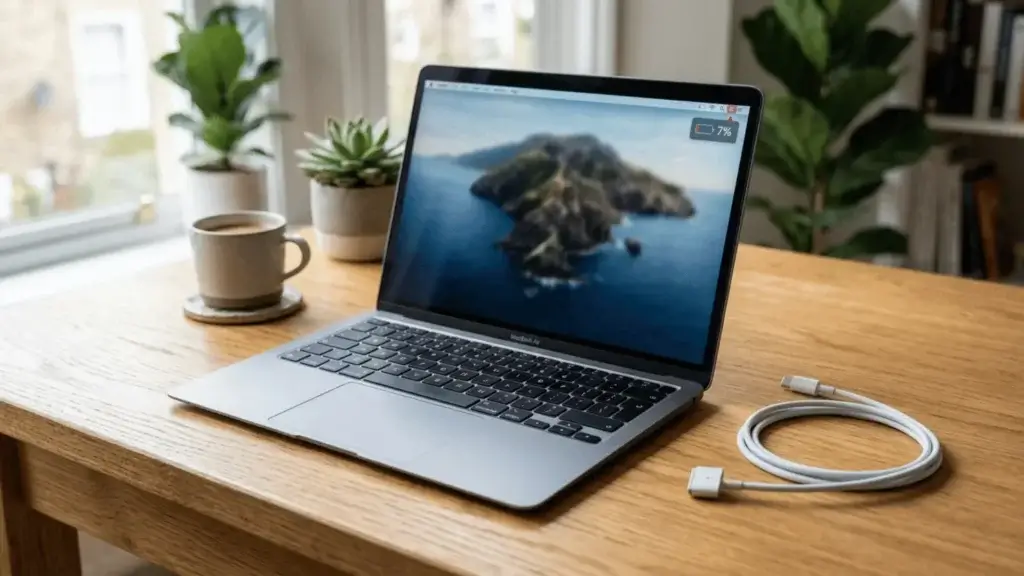 Ryzen AI 400 battery life test result shown on a laptop